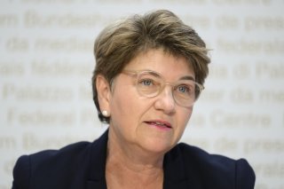 Viola Ahmerd (ici en 2022) a été élue en mercredi à la présidence de la Confédération pour 2024